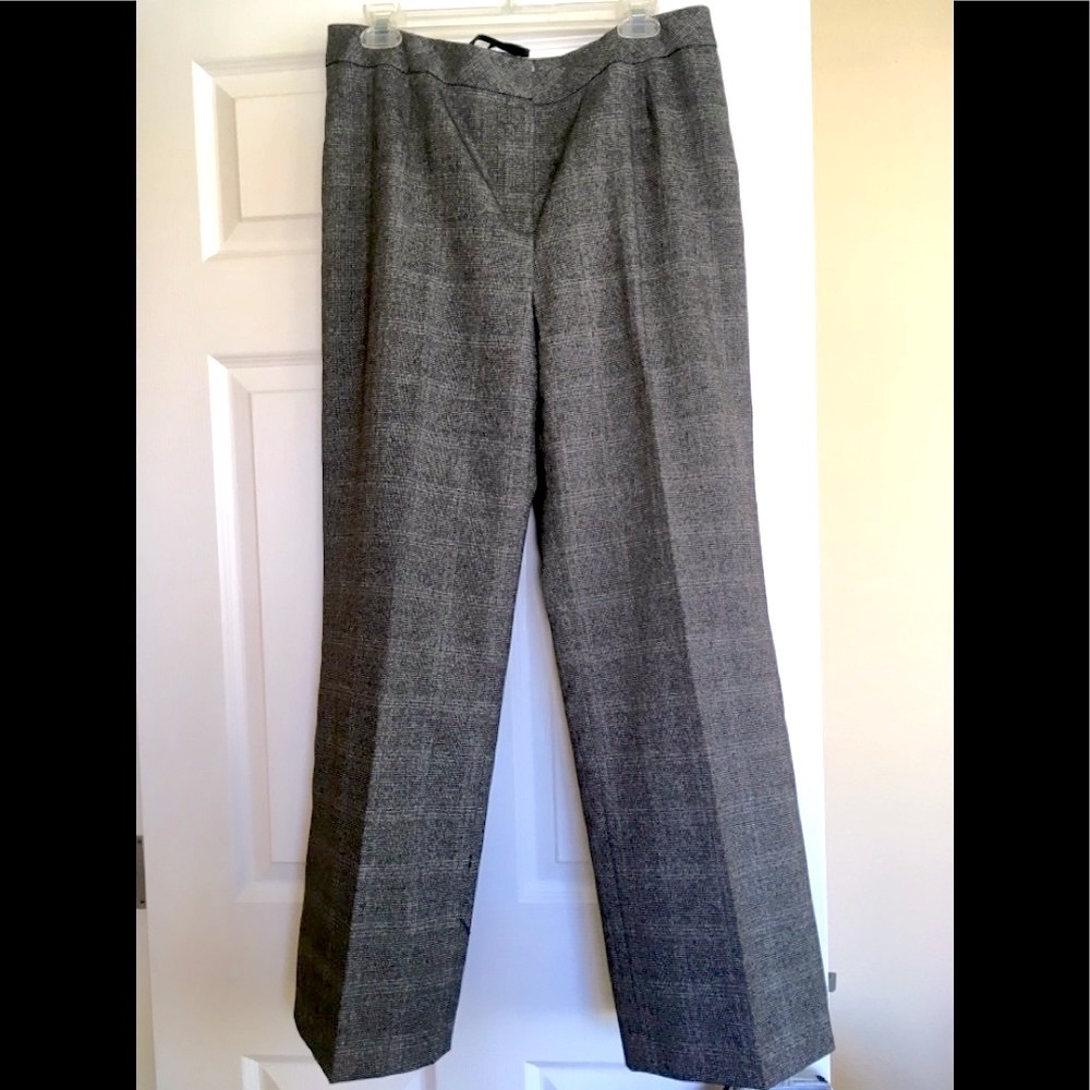 NWOT Black tweed pant, Kasper, sz 10p - Picture 1 of 3